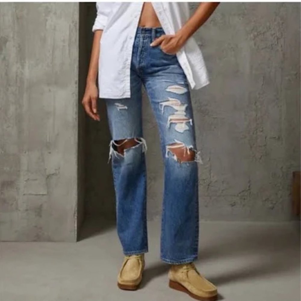 American Eagle AE77 The Western Button Fly Jeans